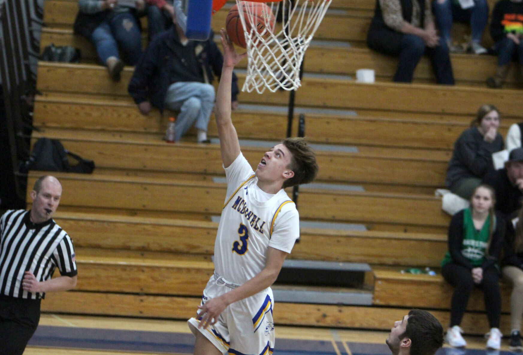 Prairie Farm at McDonell boys basketball 3-1-22